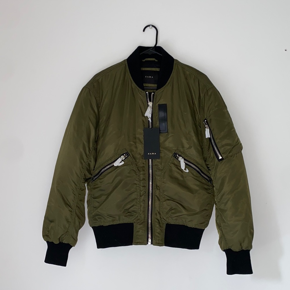 Zara bomber jacket